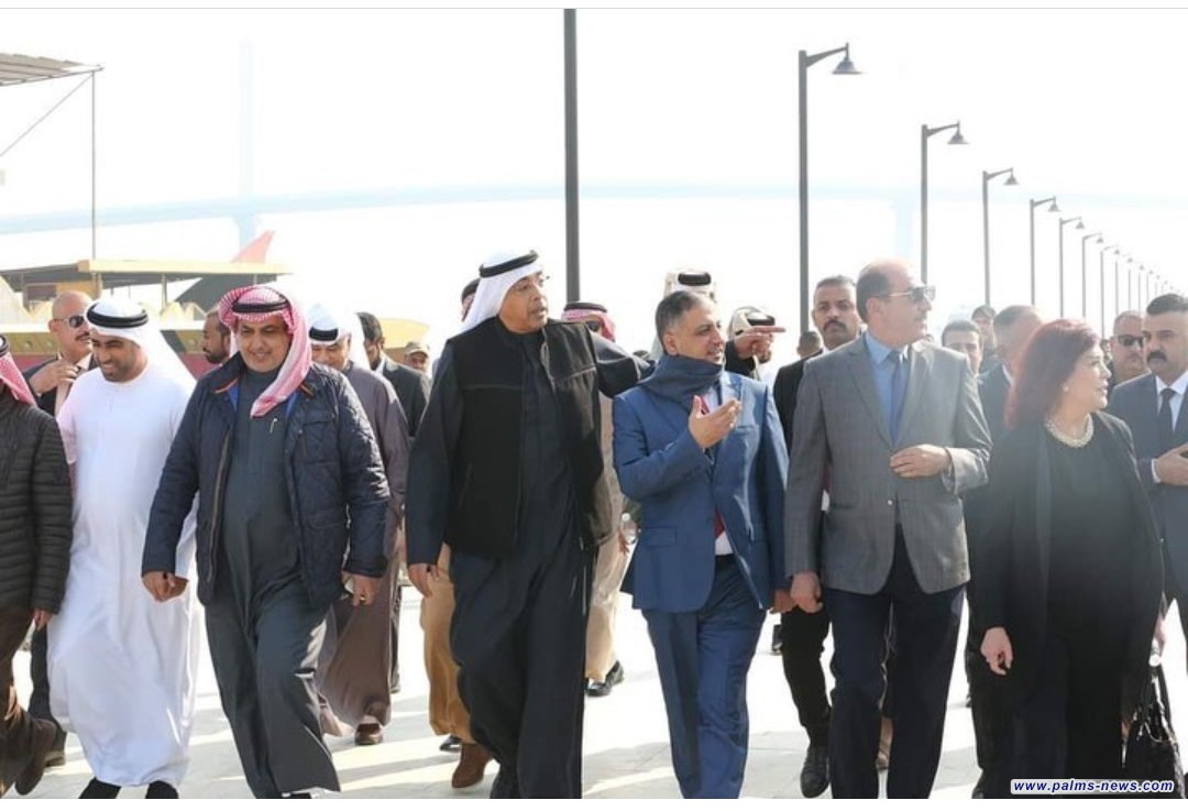 سفراء الدول الخليجية يتجولون عند ضفاف شط العرب